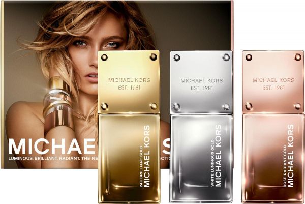 michael kors gold collection perfume set