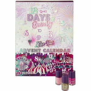 Q-KI - 12 Days Of Beauty - I love Nails Advent Calendar 12 x 4ml Nail Polish