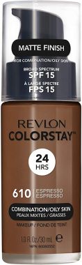 Revlon - ColorStay Combination/Oily Skin SPF15 30ml - 610 Espresso