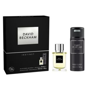 David Beckham - Instinct Gift Set EDT 30ml + Deodorant Spray 150ml